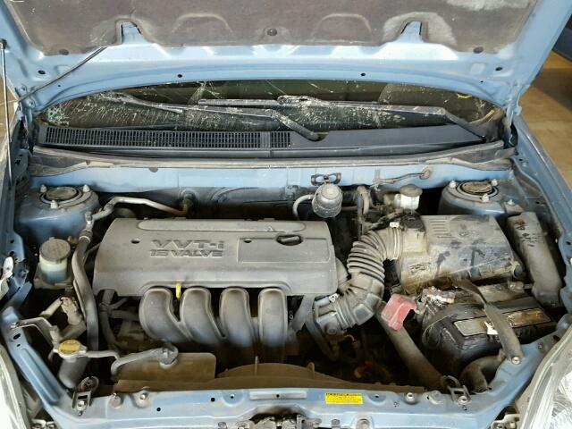 2T1KR32EX6C561359 - 2006 TOYOTA COROLLA MA BLUE photo 7