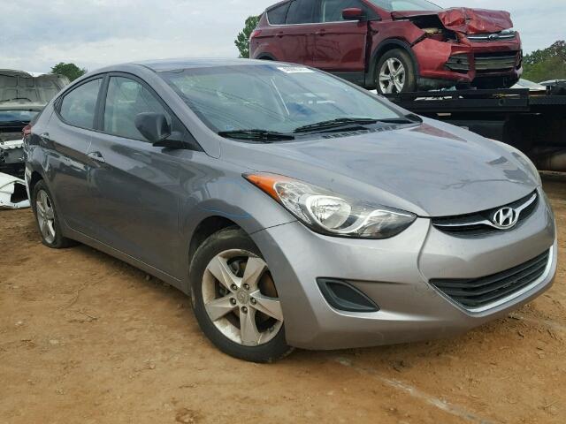 KMHDH4AE1BU094764 - 2011 HYUNDAI ELANTRA GL GRAY photo 1