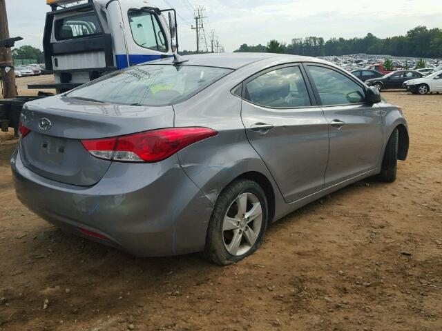 KMHDH4AE1BU094764 - 2011 HYUNDAI ELANTRA GL GRAY photo 9