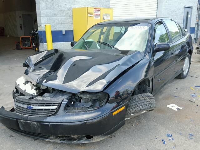 1G1NE52J7Y6198328 - 2000 CHEVROLET MALIBU LS 黑色 照片 2