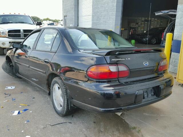 1G1NE52J7Y6198328 - 2000 CHEVROLET MALIBU LS 黑色 照片 3