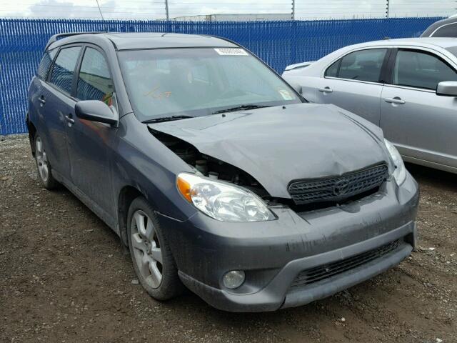 2T1KR32E87C637341 - 2007 TOYOTA MATRIX GRAY photo 1