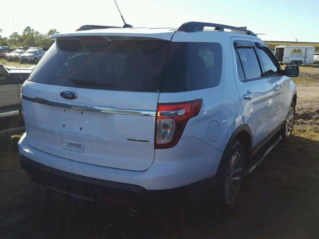 1FM5K7B83FGB17983 - 2015 FORD EXPLORER WHITE photo 4