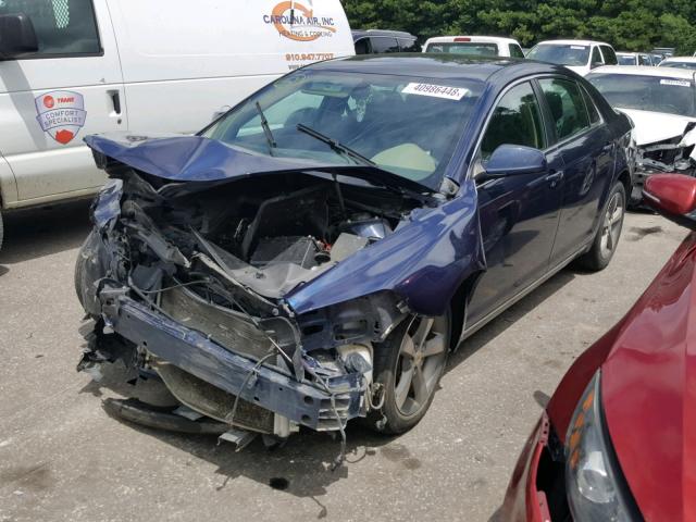 1G1ZC5E19BF305891 - 2011 CHEVROLET MALIBU 1LT 蓝色 照片 2