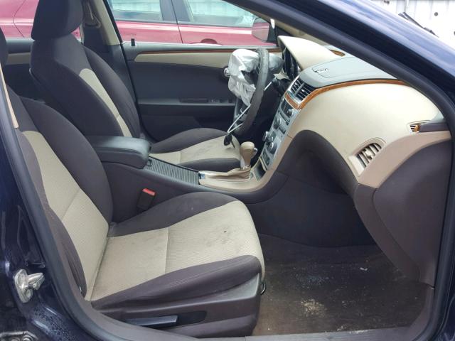 1G1ZC5E19BF305891 - 2011 CHEVROLET MALIBU 1LT 蓝色 照片 5