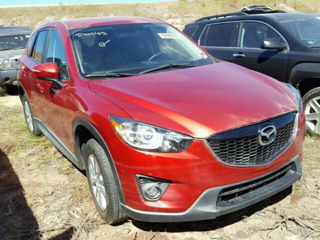 JM3KE2CY0F0500456 - 2015 MAZDA CX-5 RED photo 1