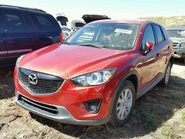 JM3KE2CY0F0500456 - 2015 MAZDA CX-5 RED photo 2