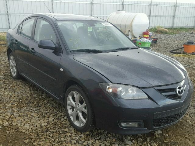 JM1BK323481830661 - 2008 MAZDA 3 S GRAY photo 1