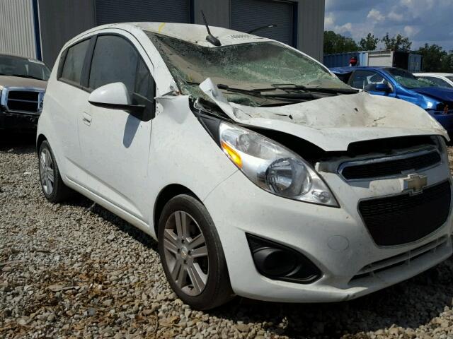 KL8CD6S9XEC517188 - 2014 CHEVROLET SPARK 1LT Белый фото 1