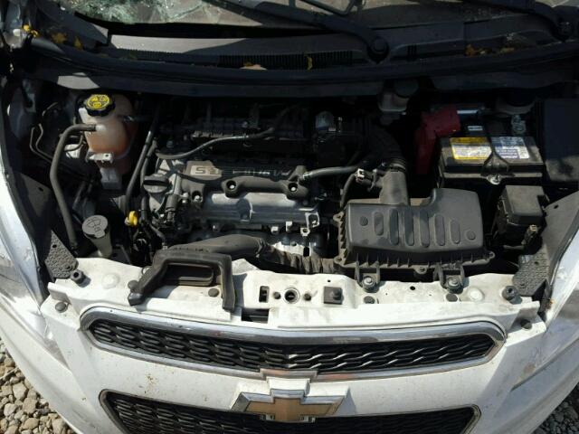 KL8CD6S9XEC517188 - 2014 CHEVROLET SPARK 1LT Белый фото 7