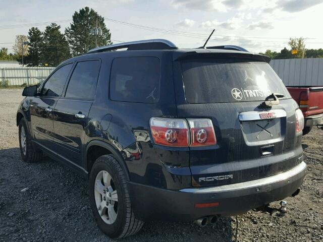 1GKEV13747J145718 - 2007 GMC ACADIA SLE BLUE photo 3