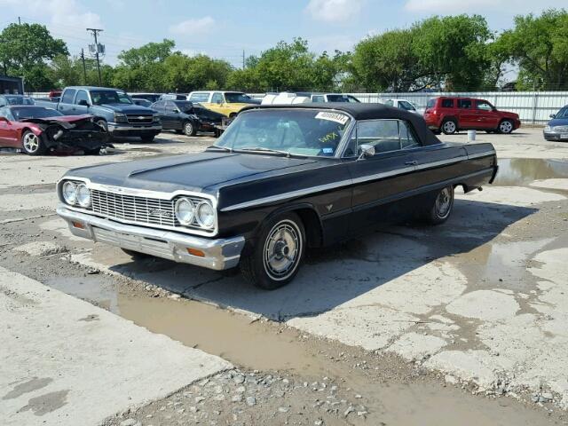 41467R156513 - 1964 CHEVROLET IMPALA  SS BLACK photo 2