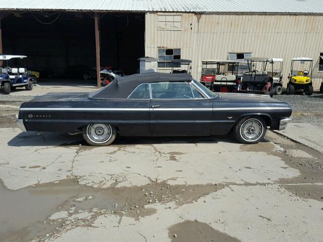 41467R156513 - 1964 CHEVROLET IMPALA  SS BLACK photo 9