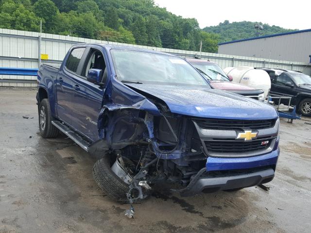 1GCGTDE38G1252468 - 2016 CHEVROLET COLORADO Z BLUE photo 1