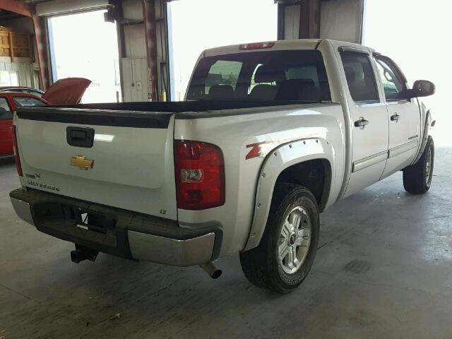 3GCPKSE36BG354689 - 2011 CHEVROLET SILVERADO SILVER photo 4