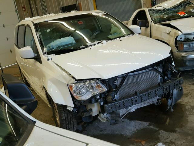 2C4RDGCG2CR219002 - 2012 DODGE GRAND CARA WHITE photo 1