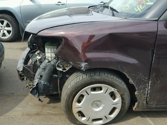 JTLKE50E291067116 - 2009 TOYOTA SCION XB 紫色 照片 9