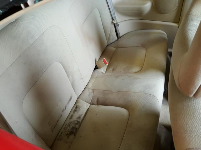 3VWBB61C4WM021497 - 1998 VOLKSWAGEN NEW BEETLE 红色 照片 6