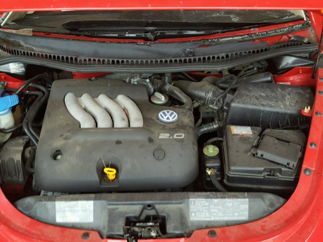 3VWBB61C4WM021497 - 1998 VOLKSWAGEN NEW BEETLE 红色 照片 7