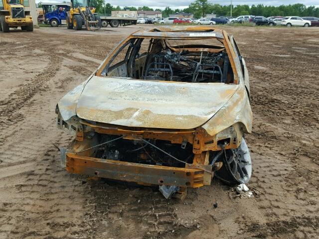 1G1ZE5E14BF312841 - 2011 CHEVROLET MALIBU LTZ 烧焦的 照片 10