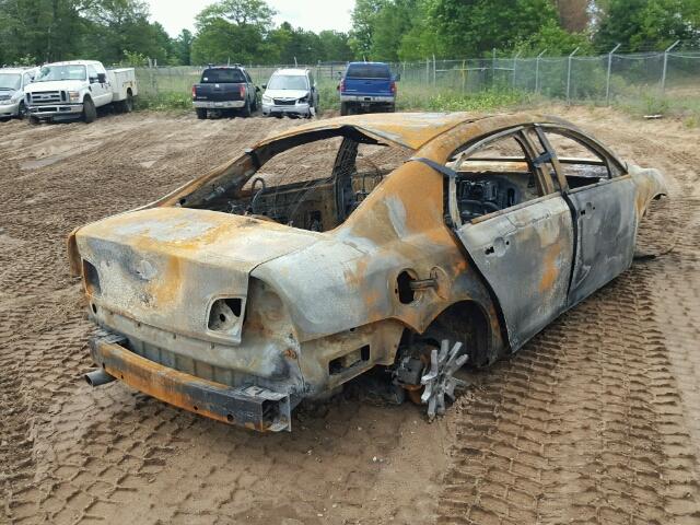 1G1ZE5E14BF312841 - 2011 CHEVROLET MALIBU LTZ 烧焦的 照片 4