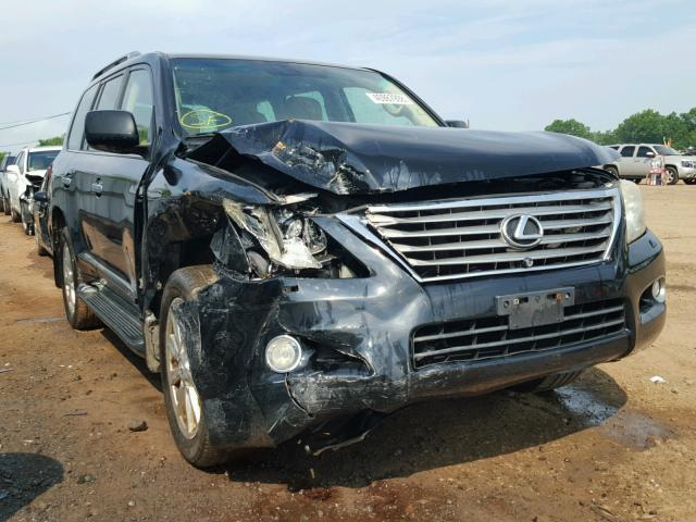 JTJHY00W684008282 - 2008 LEXUS LX 570 BLACK photo 1