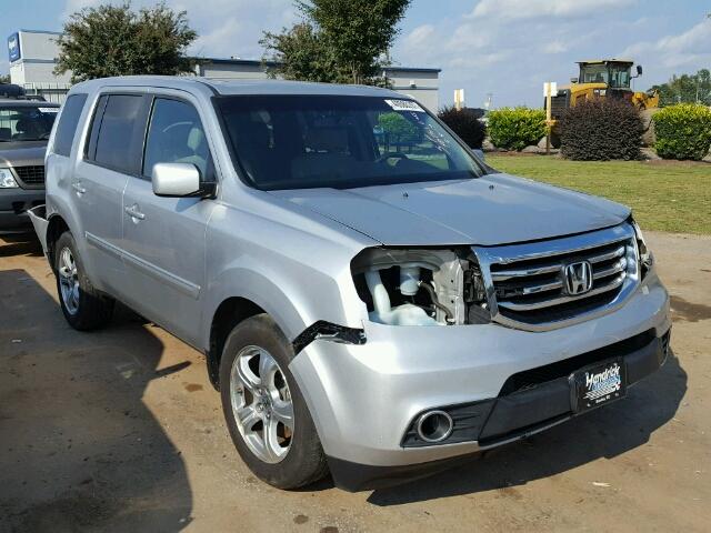 5FNYF3H56FB021366 - 2015 HONDA PILOT SILVER photo 1