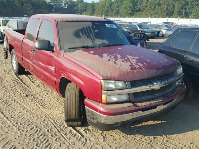 2GCEC19T261122615 - 2006 CHEVROLET SILVERADO MAROON photo 9