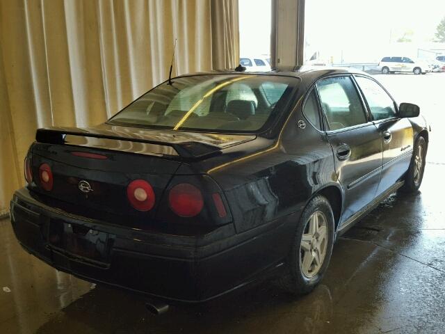 2G1WH55K749455281 - 2004 CHEVROLET IMPALA 黑色 照片 4