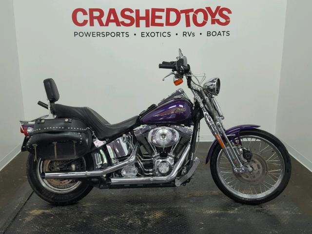 1HD1BLY12YY039942 - 2000 HARLEY-DAVIDSON FXSTS PURPLE photo 1