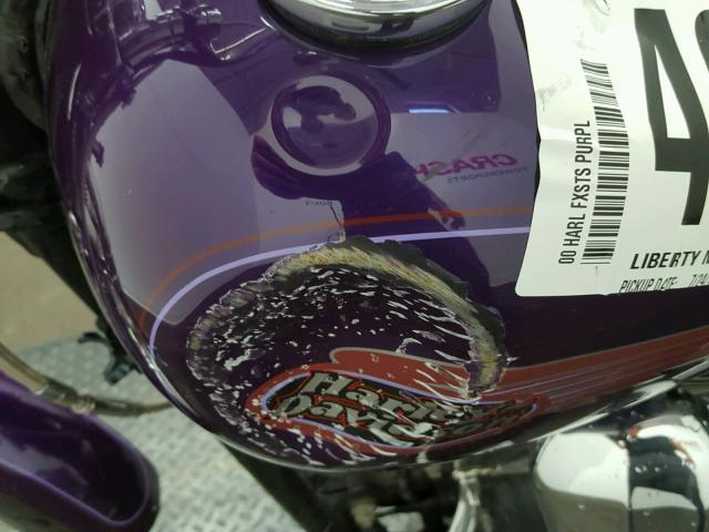 1HD1BLY12YY039942 - 2000 HARLEY-DAVIDSON FXSTS PURPLE photo 17