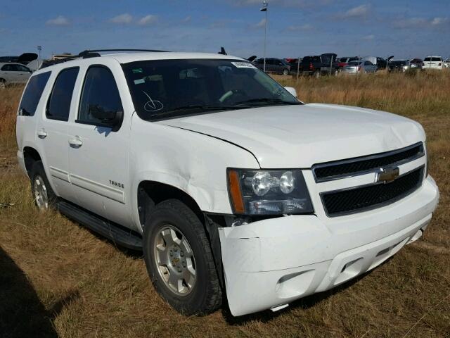 1GNSCAE09BR402409 - 2011 CHEVROLET TAHOE C150 WHITE photo 1