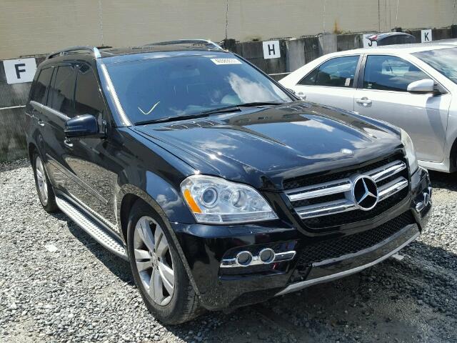 4JGBF7BE1BA682968 - 2011 MERCEDES-BENZ GL 450 4MA BLACK photo 1