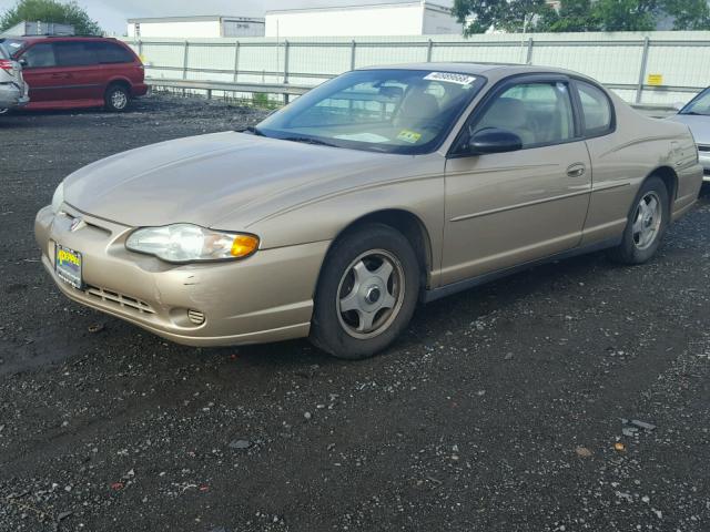 2G1WW12E649237796 - 2004 CHEVROLET MONTE CARL 金色 照片 2