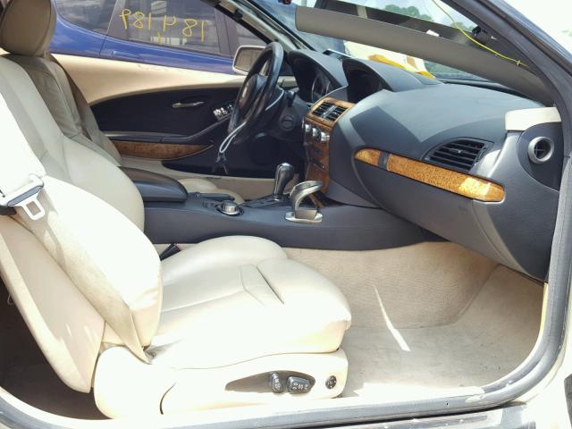 WBAEK13587CN81640 - 2007 BMW 650 I GOLD photo 5