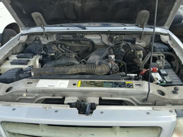 1FTYR14V93PA82472 - 2003 FORD RANGER SILVER photo 7