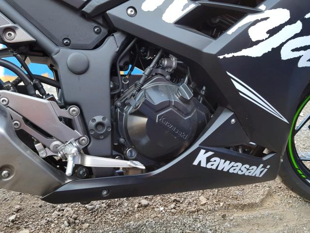 JKAEX8B15HDA40257 - 2017 KAWASAKI EX300 B BLACK photo 7