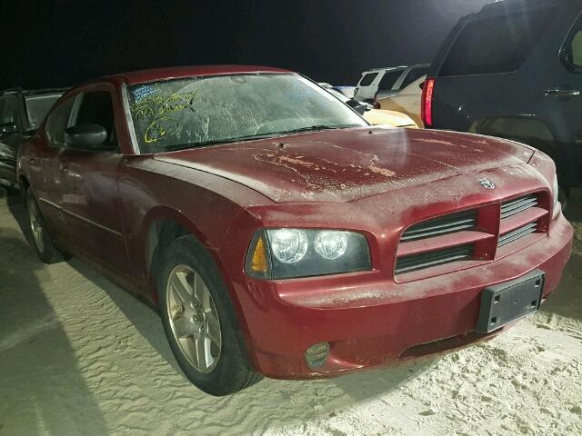 2B3LA43G07H870235 - 2007 DODGE CHARGER SE RED photo 1