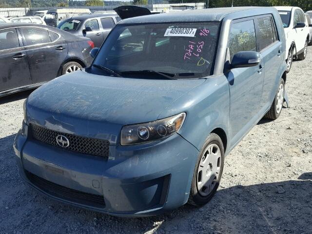 JTLKE50E381050727 - 2008 TOYOTA SCION XB GRAY photo 2