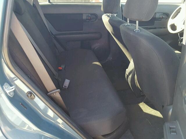 JTLKE50E381050727 - 2008 TOYOTA SCION XB ნაცრისფერი ფოტო 6