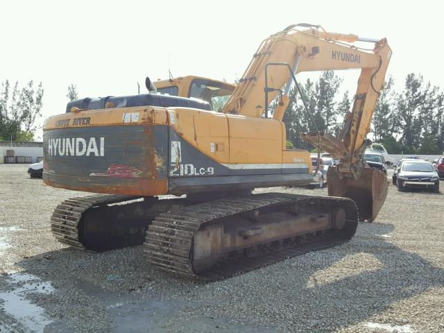 060110066 - 2009 HYUNDAI EXCAVATOR YELLOW photo 4