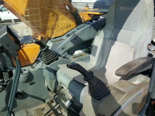 060110066 - 2009 HYUNDAI EXCAVATOR YELLOW photo 5