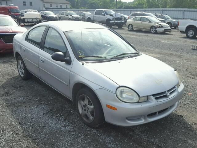 1B3ES46C22D633797 - 2002 DODGE NEON SE SILVER photo 1