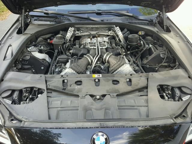 WBS6E9C59HG437501 - 2017 BMW M6 GRAN CO BLACK photo 7