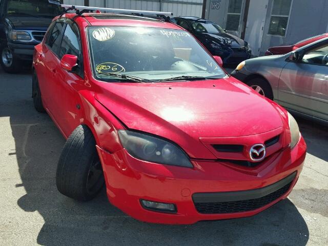 JM1BK344X71672735 - 2007 MAZDA 3 HATCHBAC RED photo 1