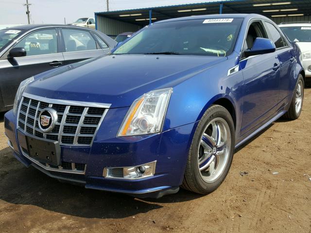 1G6DS5E30C0114406 - 2012 CADILLAC CTS PREMIU BLUE photo 2