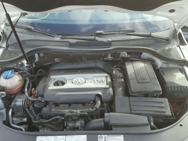 WVWMP7AN8CE504481 - 2012 VOLKSWAGEN CC WHITE photo 7