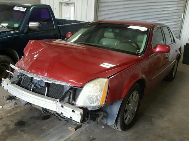 1G6KD57Y46U256409 - 2006 CADILLAC DTS RED photo 2