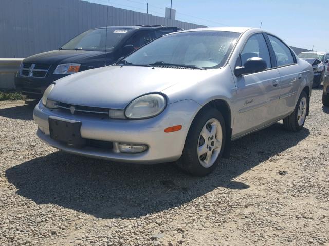 1P3ES46C7YD596169 - 2000 PLYMOUTH NEON BASE 银色 照片 2