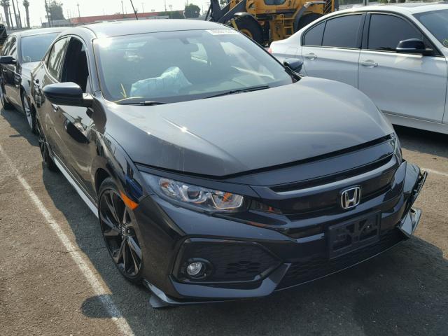 SHHFK7H44JU419197 - 2018 HONDA CIVIC SPOR BLACK photo 1